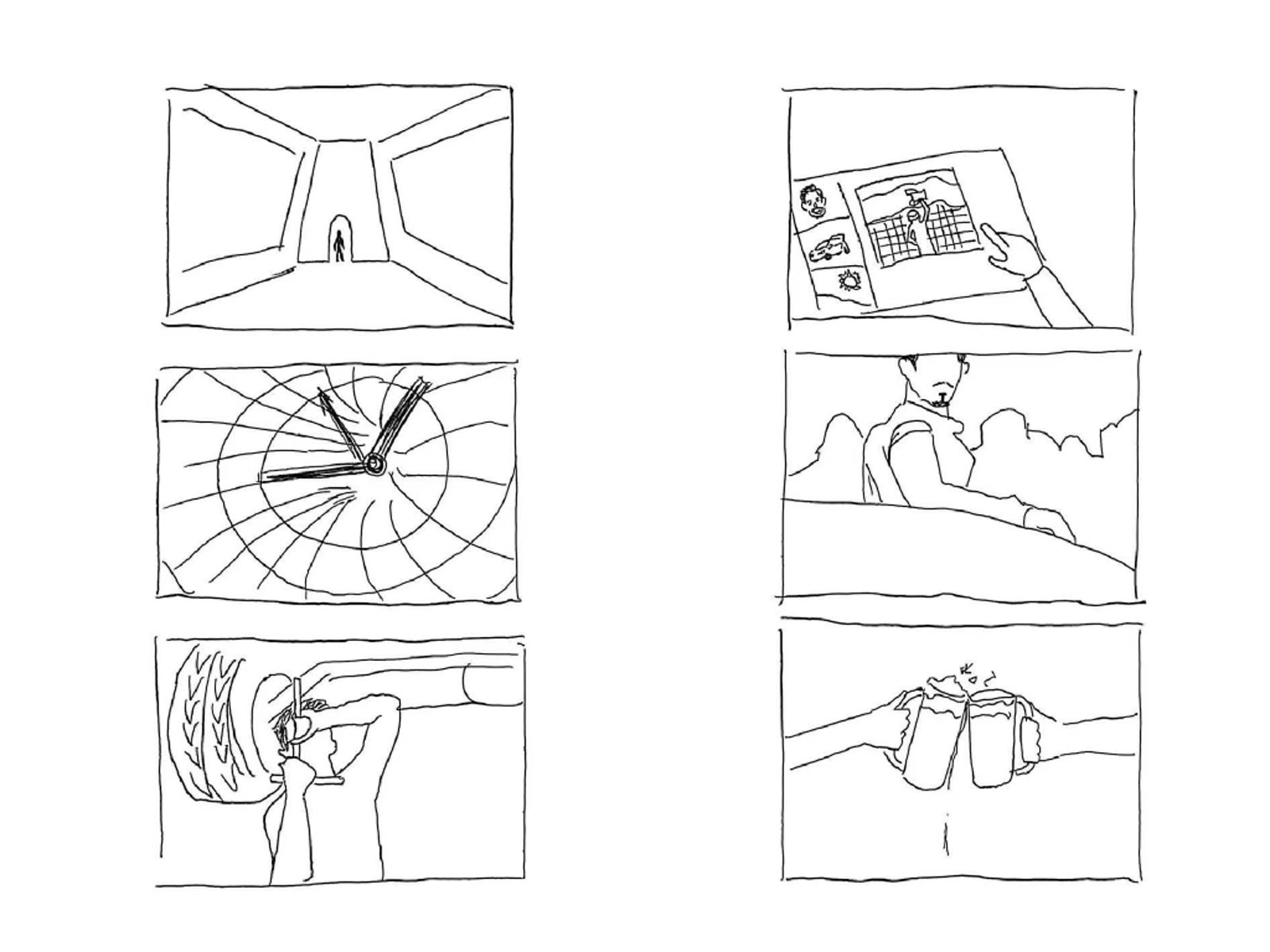 Detailed journey storyboard part one