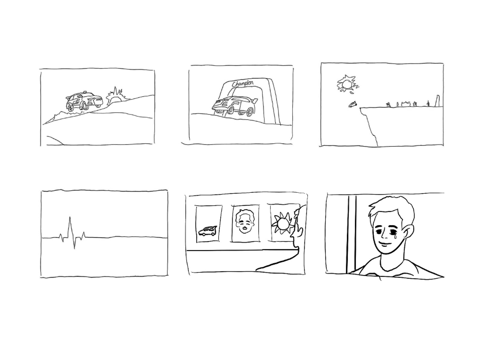 Detailed journey storyboard part two