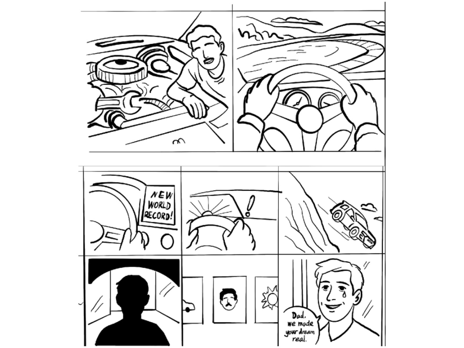 Visitor point of view storyboard part two